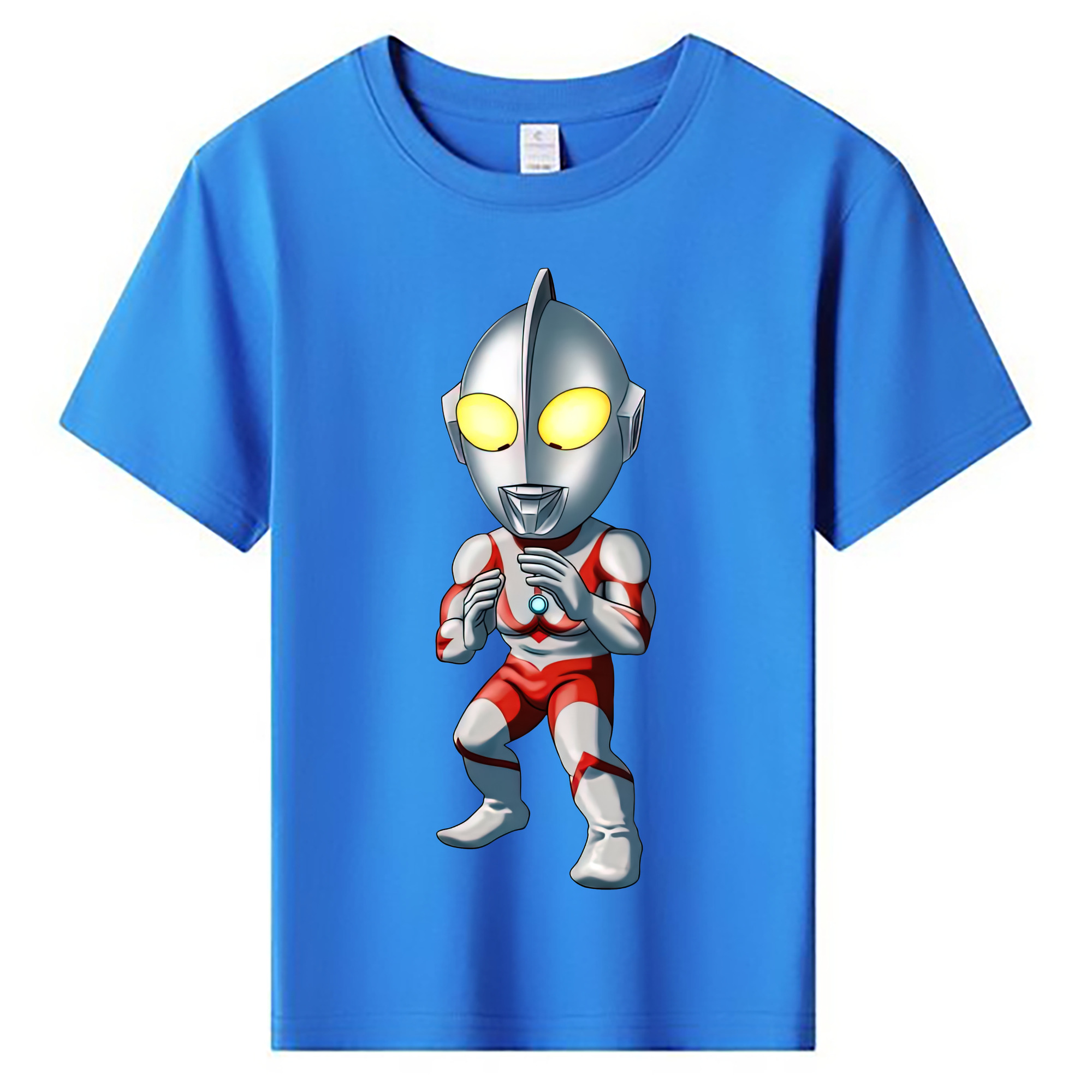 （画像用） ウルトラマン Ultraman 綿100％キッズTシャツ（フロントプリント）
